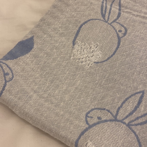 Baby Blue bunny blanket - Picture 2 of 3